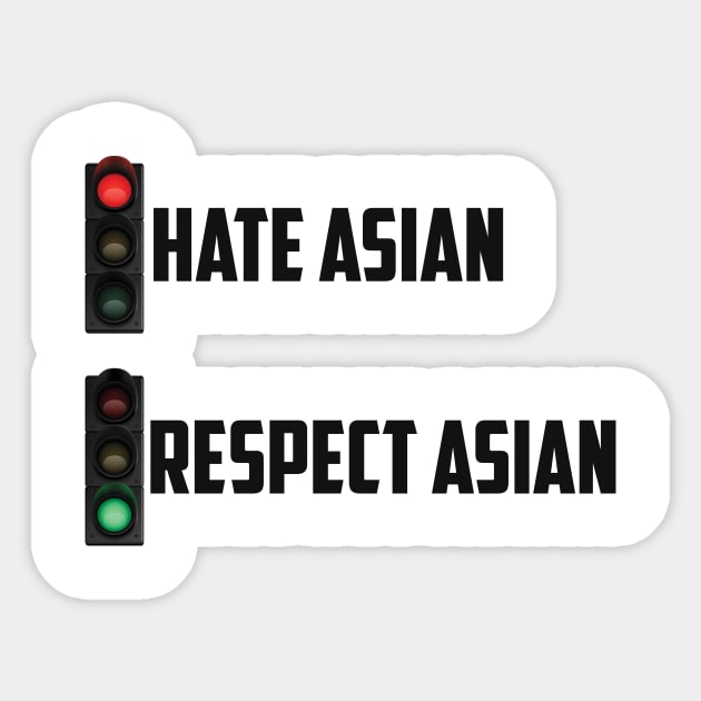 Stop Asian Hate Sticker by Calisi